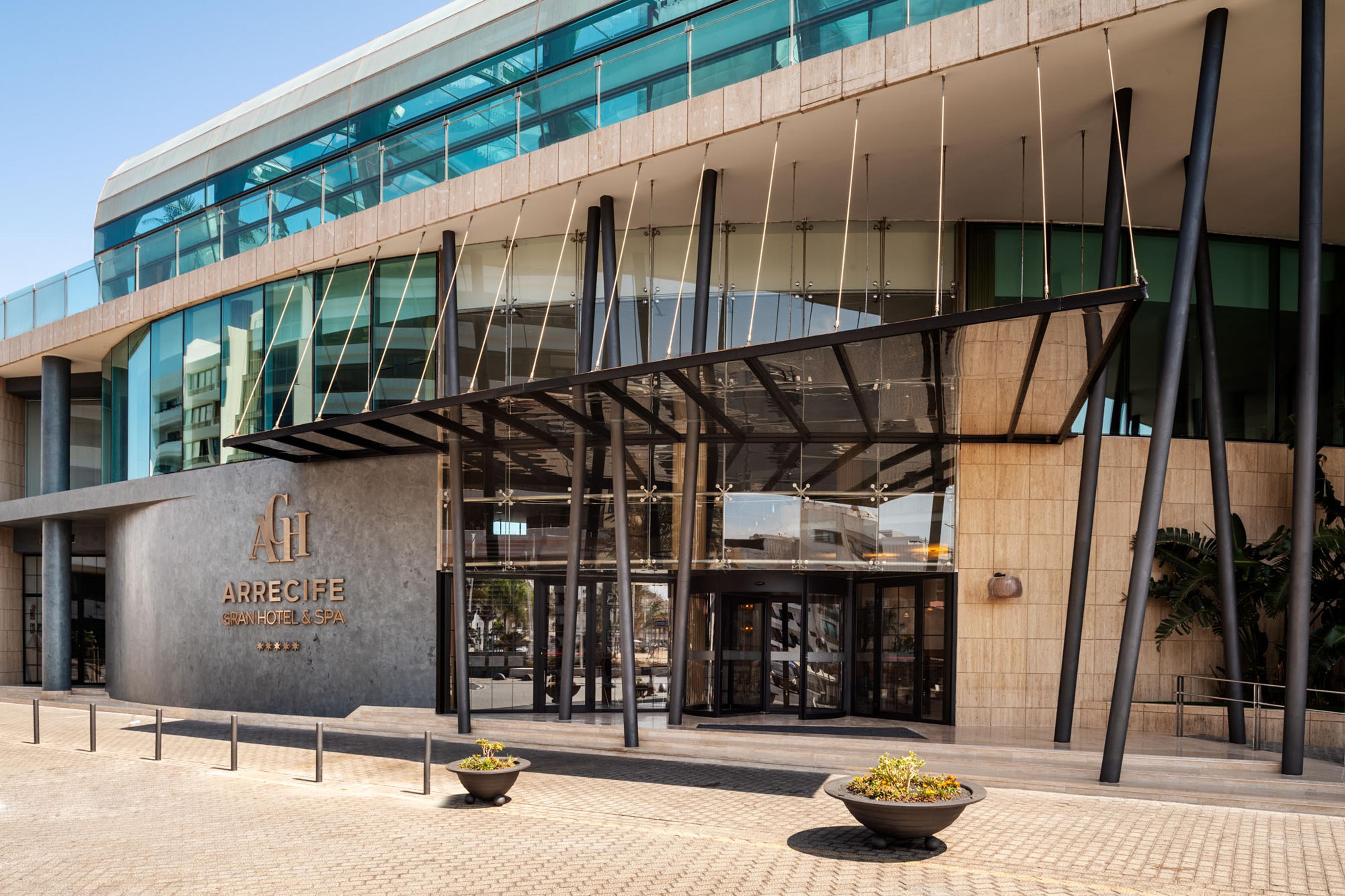 Arrecife Gran Hotel & Spa Ngoại thất bức ảnh Entrance to the hotel
